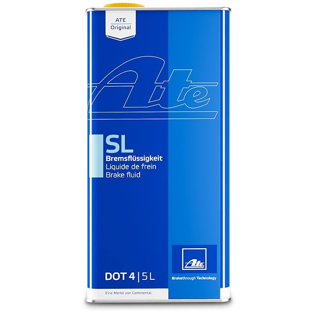 Bidon de cinq litres de liquide de frein ATE SL DOT 4