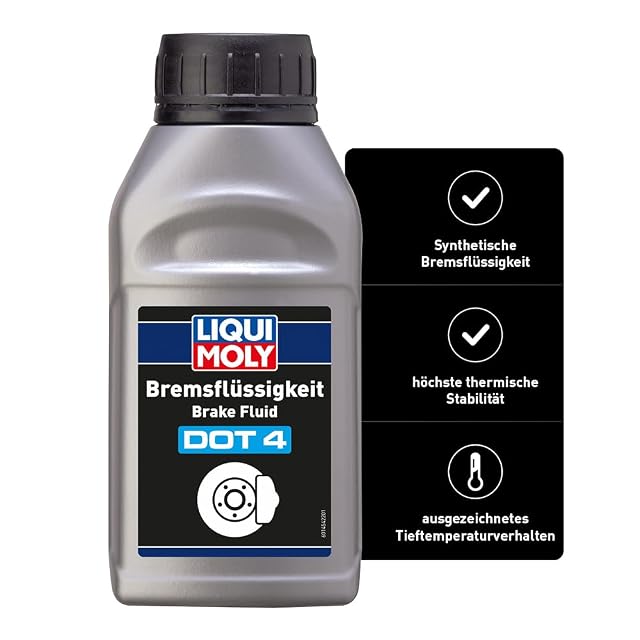Flacon de 500 ml de liquide de frein Liqui Moly DOT 4