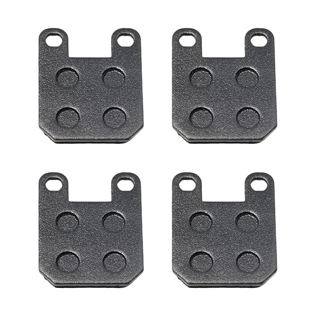 Jeu de quatre plaquettes de frein YananAC de 45 sur 35 mm