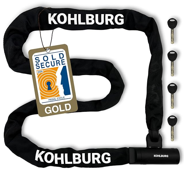 Chaîne antivol KOHLBURG Helsinki 200 cm enroulée