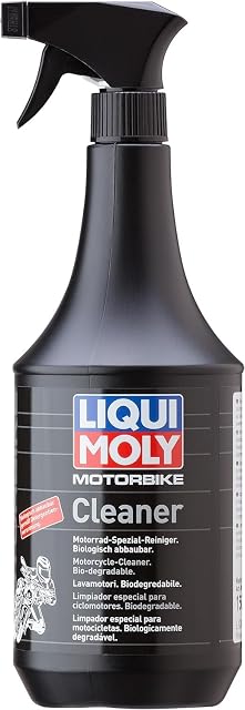 Flacon d’un litre de nettoyant Liqui Moly Motorbike