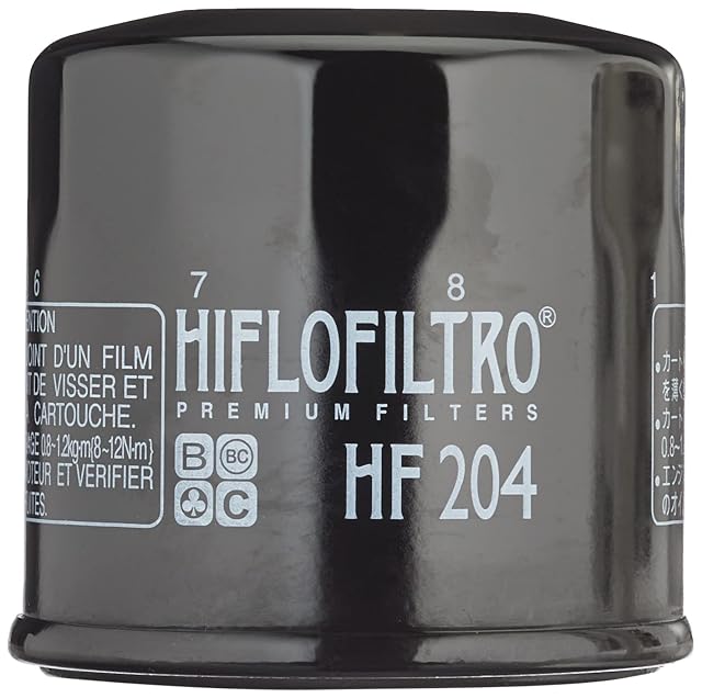 Filtre à huile à visser HifloFiltro HF204 noir