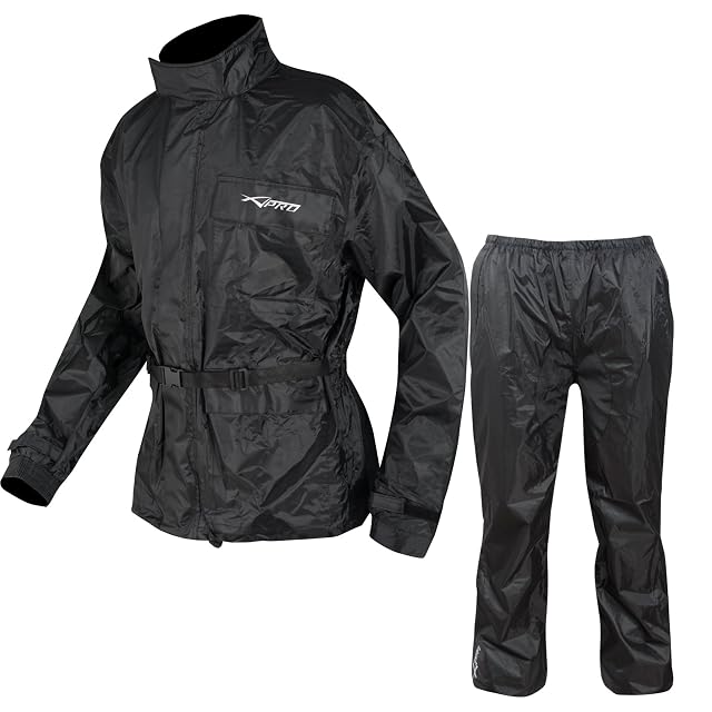 Combinaison de pluie deux-pièces A-Pro, veste et pantalon
