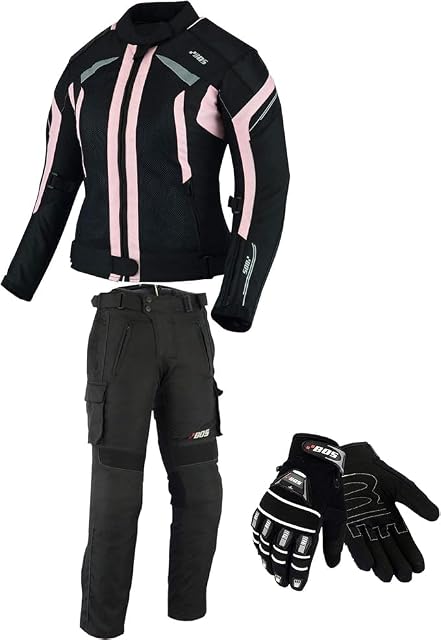 Ensemble BOSmoto blouson, pantalon et gants