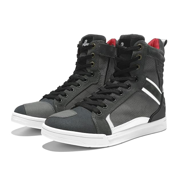 Chaussure de moto d’allure urbaine BORLENI, vue de côté