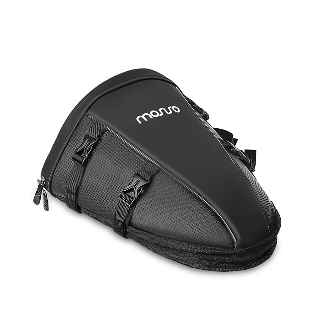 Sacoche de selle moto MOSISO de 10 L avec bandoulière