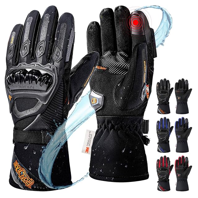 Gant d’hiver IRON JIA’S avec sa coque d’articulations
